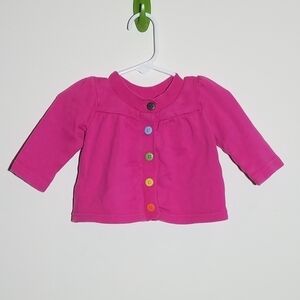 Carter's Button Up Sweater Cardigan 6m